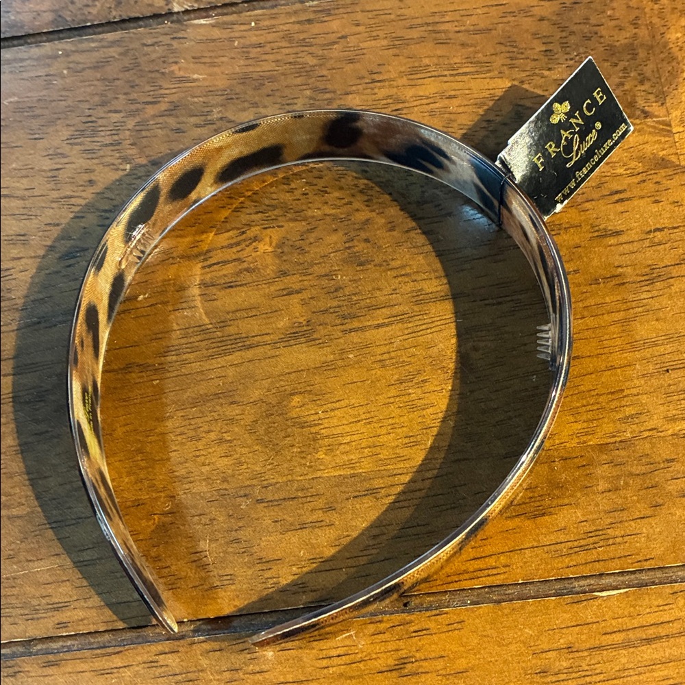 CLASSIC COOL Leopard Print Headband France Luxe NWT 💋💋💋